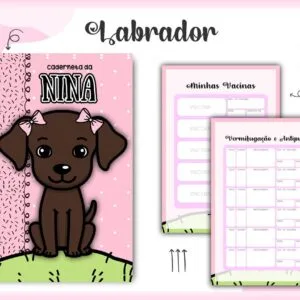 Caderneta Vacina Labrador - Arquivo Digital