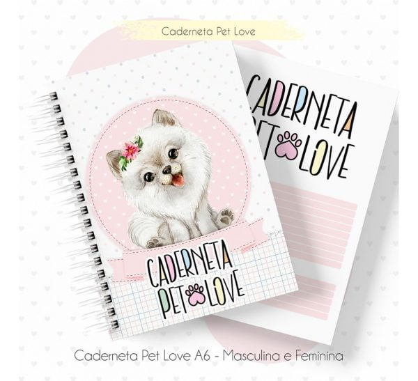 Caderneta Vacina Pet A6 Cão E Gato Arquivo Digital Em Pdf