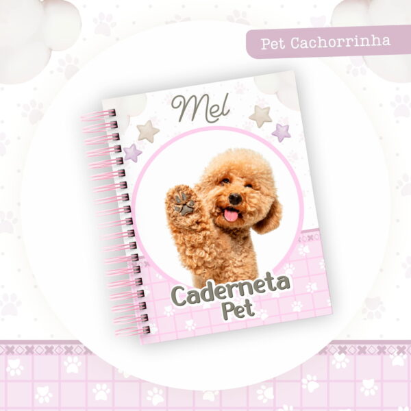 Caderneta Vacina Pet Cachorrinha - Arquivo Digital