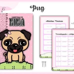 Caderneta Vacina Pug - Arquivo Digital