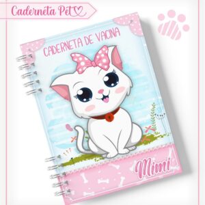 Caderneta Vacinação Pet Gatinha - Arquivo Digital