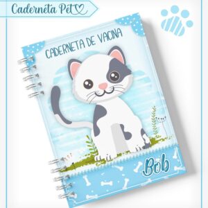 Caderneta Vacinação Pet Gatinho - Arquivo Digital