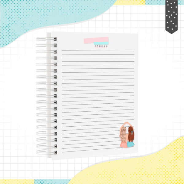 Caderno A5 Amizade - Arquivo Digital