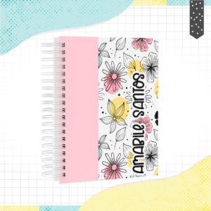 Caderno A5 Floral - Arquivo Digital