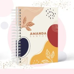 Caderno Capa Geométrica - Modelo 1 - Arquivo Digital 25 Caderno Capa Geométrica - Modelo 1 - Arquivo Digital