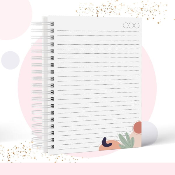 Caderno Capa Geométrica - Modelo 7 - Arquivo Digital