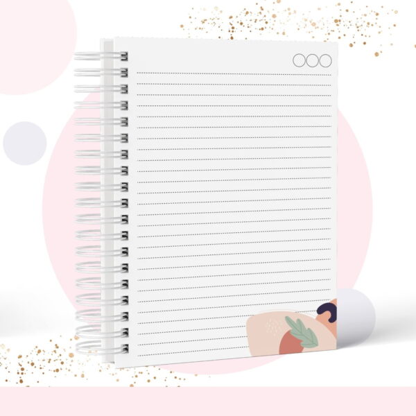 Caderno Capa Geométrica - Modelo 8 - Arquivo Digital
