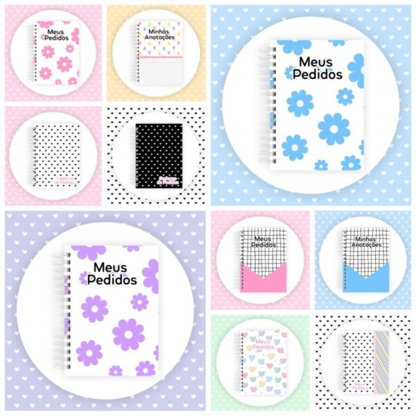 Caderno Controle de Pedidos - Arquivo Digital