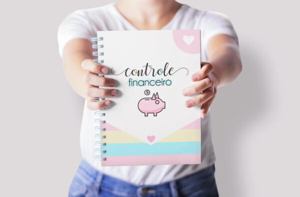 Caderno Controle Financeiro Feminino 04 - Arquivo Digital