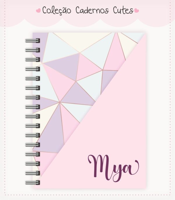 Caderno Cute Menina 11 - Arquivo Digital