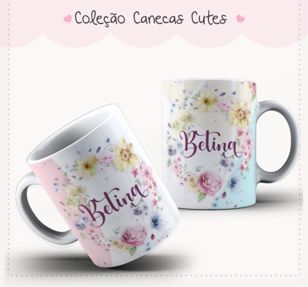Caderno Cute Menina 12 - Arquivo Digital