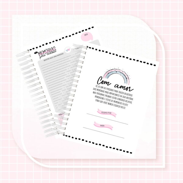 CADERNO DE MEMÓRIAS MENINA - ARQUIVO DIGITAL