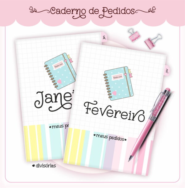 Caderno de Pedido Candy - Arquivo Digital
