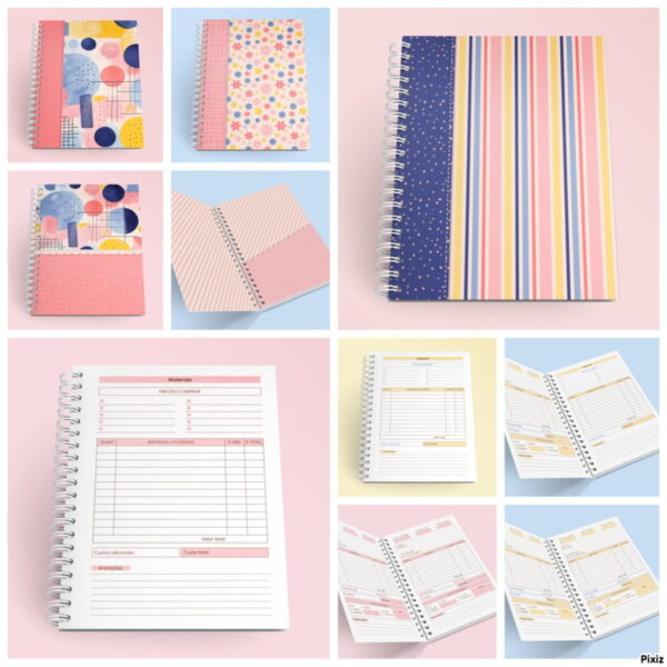 Caderno de Pedidos A5 - Arquivo Digital