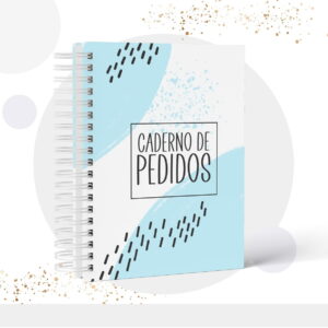 caderno de pedidos masculino em png e pdf para personalizar