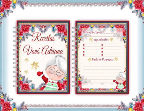 Caderno de Receitas Natalino - Arquivo Digital
