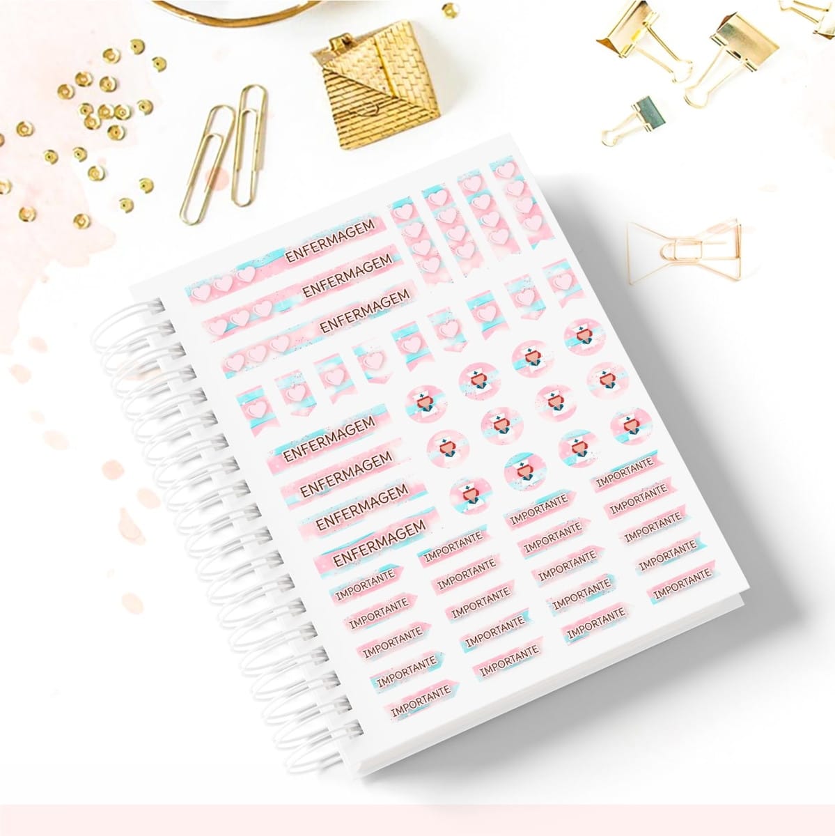 Caderno digital Enfermagem personalizável para imprimir 3 Caderno digital Enfermagem personalizável para imprimir - Imagem 3