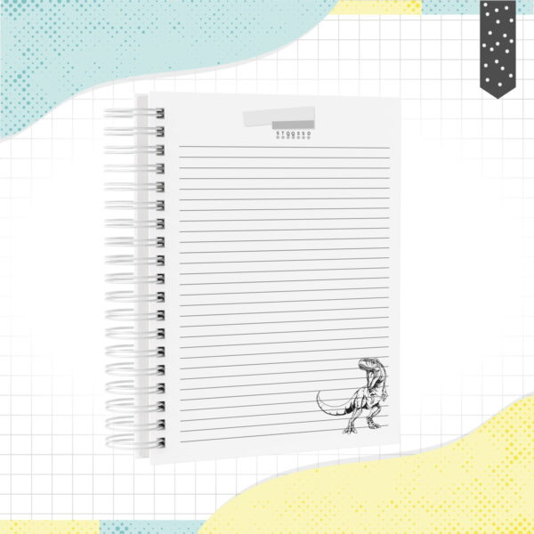 Caderno Dinossauro - Arquivo Digital