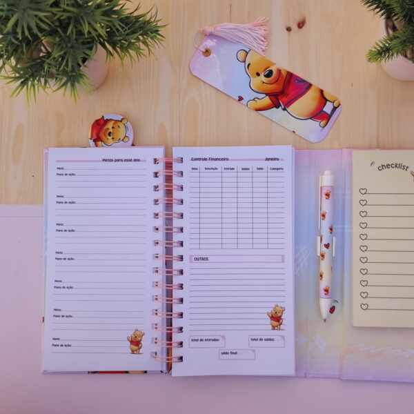 Caderno Especial Ursinho Pooh - Png e pdf