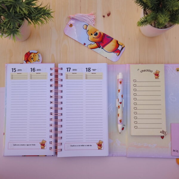 Caderno Especial Ursinho Pooh - Png e pdf