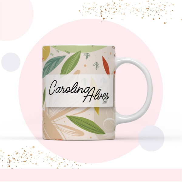 Caderno Floral - Modelo 6 - Arquivo Digital