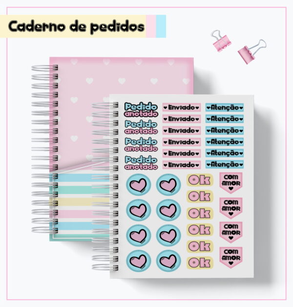 Caderno Meus Pedidos 01 - Arquivo Digital