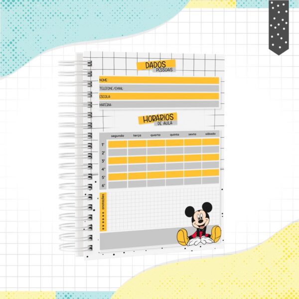 Caderno Mickey - Arquivo Digital