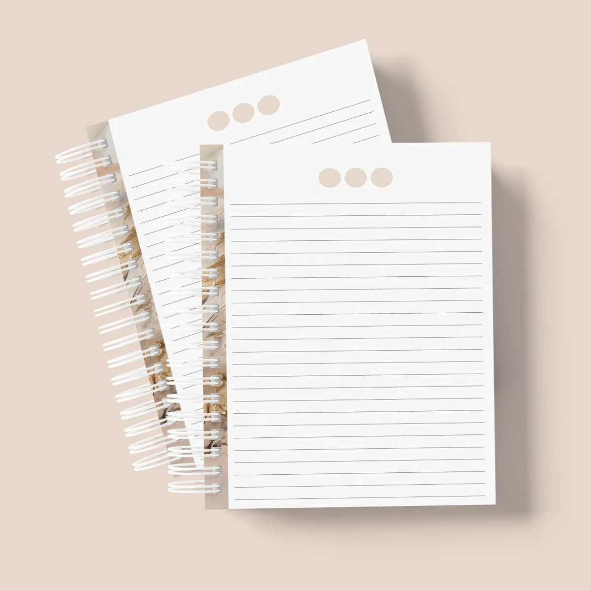 Caderno Pautado Abstrato Mod 2 - Arquivo Digital