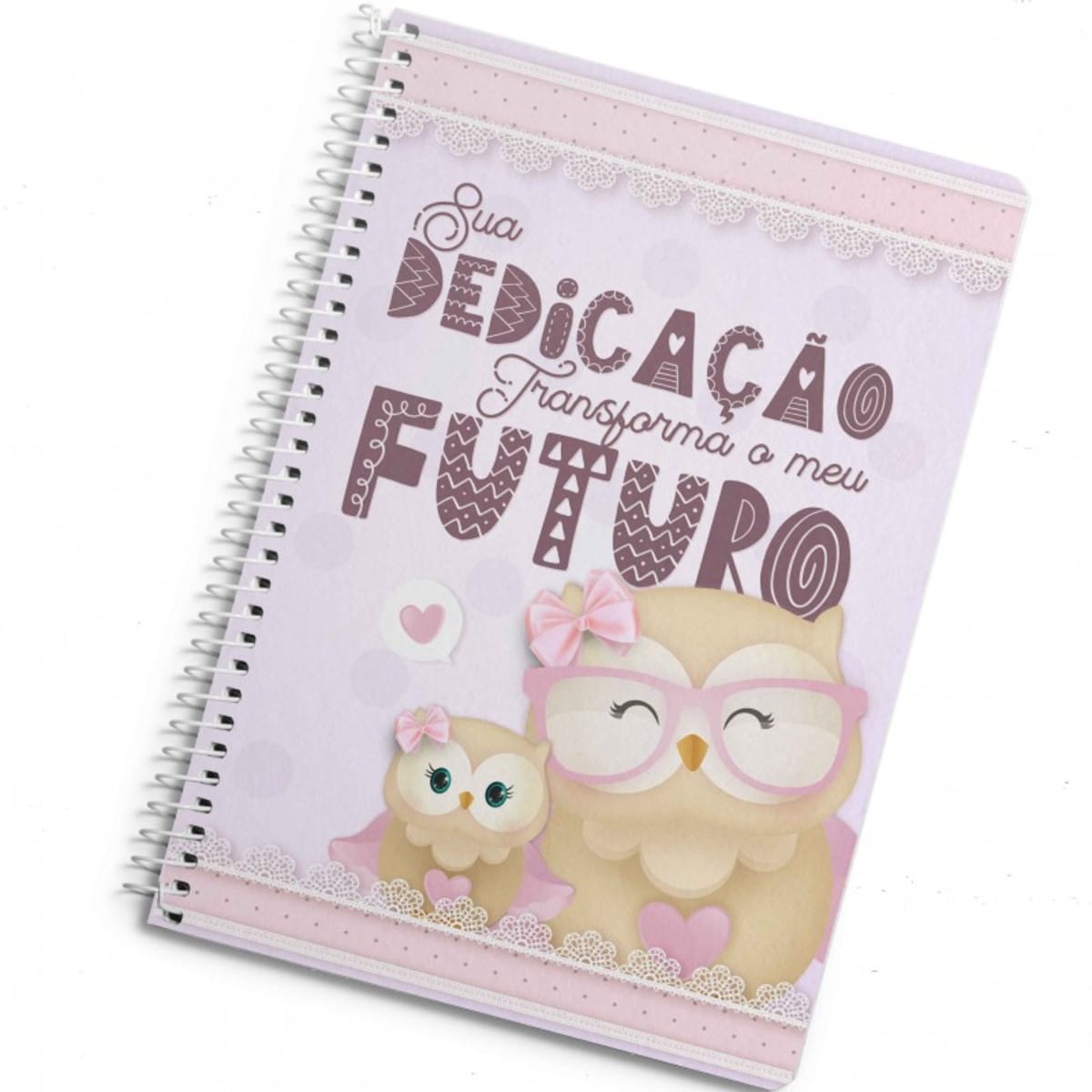 Caderno Pautado Digital Corujinha Professora para Imprimir 3 Caderno Pautado Digital Corujinha Professora para Imprimir - Imagem 3