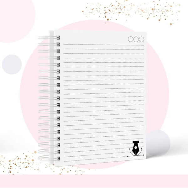 Caderno Pautado Profissão Design - Arquivo Digital