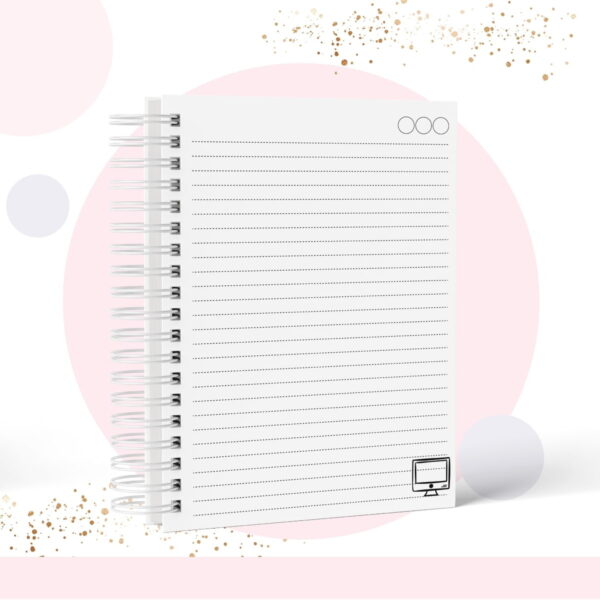 Caderno Pautado Profissão Digital Influencer - Arq Digital