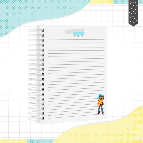 Caderno PKXD Menino - Arquivo Digital