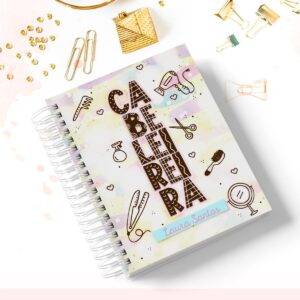 caderno profissao cabeleireira