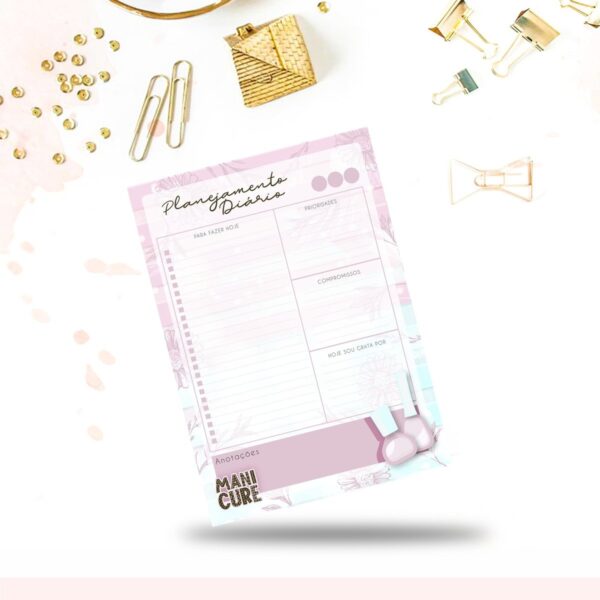 Caderno Profissão Manicure - Arquivo Digital