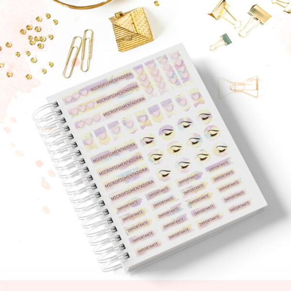 Caderno Profissão Micropigmentadora - Arquivo Digital
