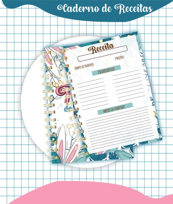 Caderno Receitas Páscoa Mod02 - Arquivo Digital