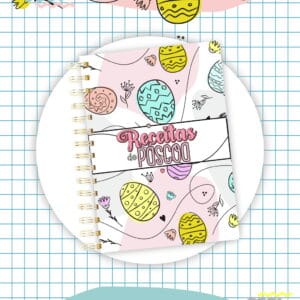 Caderno Receitas Páscoa Mod04 - Arquivo Digital