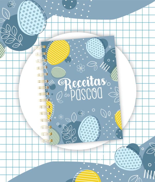 Caderno Receitas Páscoa Mod05 - Arquivo Digital