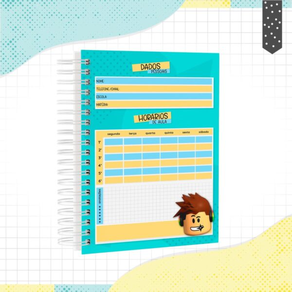 Caderno Roblox - Arquivo Digital