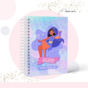 Caderno Signo Aquário - Arquivo Digital