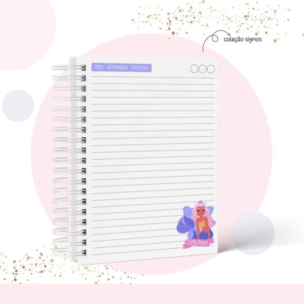 Caderno Signo Capricórnio - Arquivo Digital