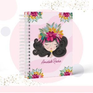 Caderno Teen Menina - Modelo 1 - Arquivo Digital