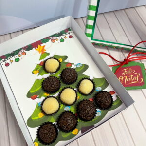 caixa arvore natal doces arquivo digital