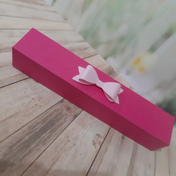 Caixa para 6 doces e 1 Rosa - MOLDE LIMPO - Arquivo Digital