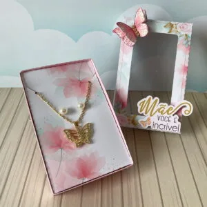 Caixa para Cordão e Brinco Dia das Mães - Arquivo Digital