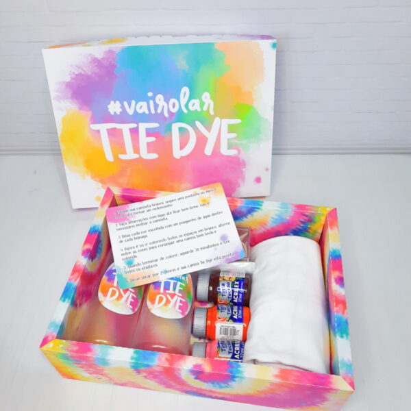 Caixa Tie Dye - Arquivo Digital