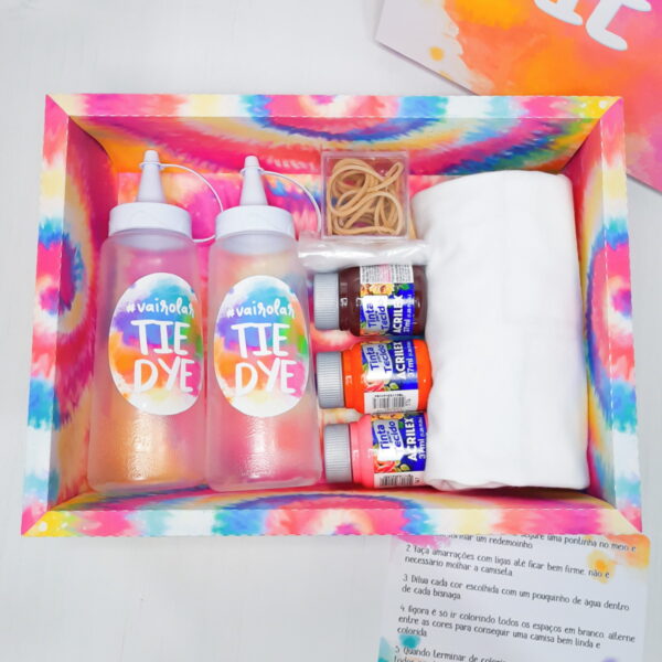 Caixa Tie Dye - Arquivo Digital