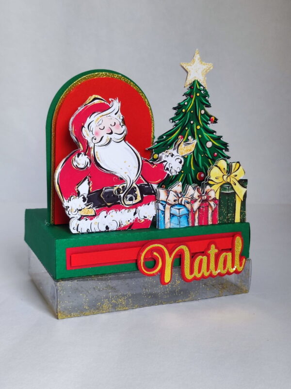 Caixas Acetato Natal Noel - pdf e Studio