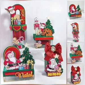 Caixas Acetato Natal Noel - pdf e Studio 8 Caixas Acetato Natal Noel - pdf e Studio