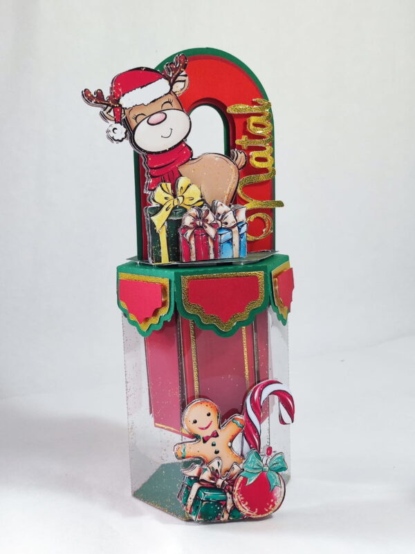 Caixas Acetato Natal Noel - pdf e Studio